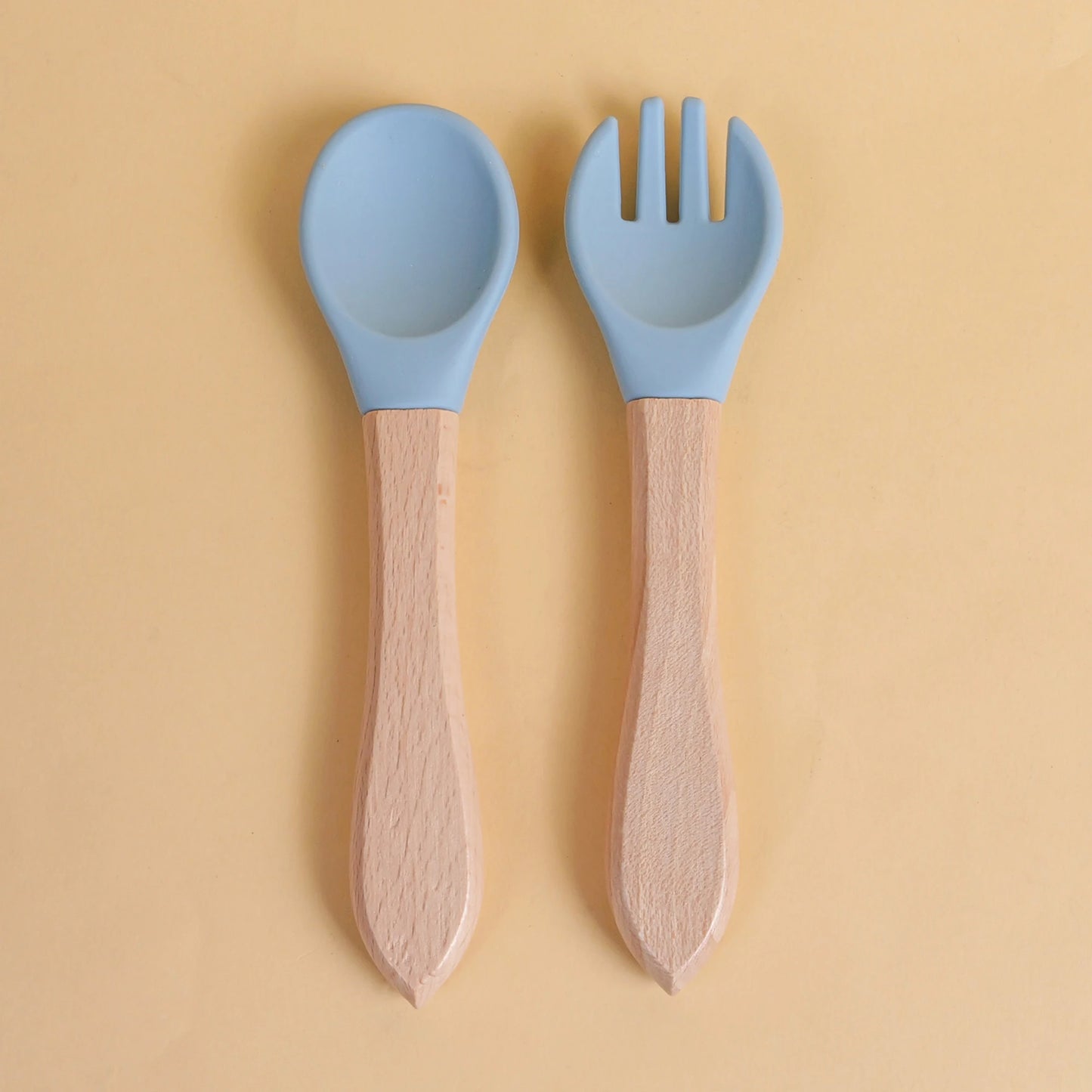 Paisley Spoon & Fork Set