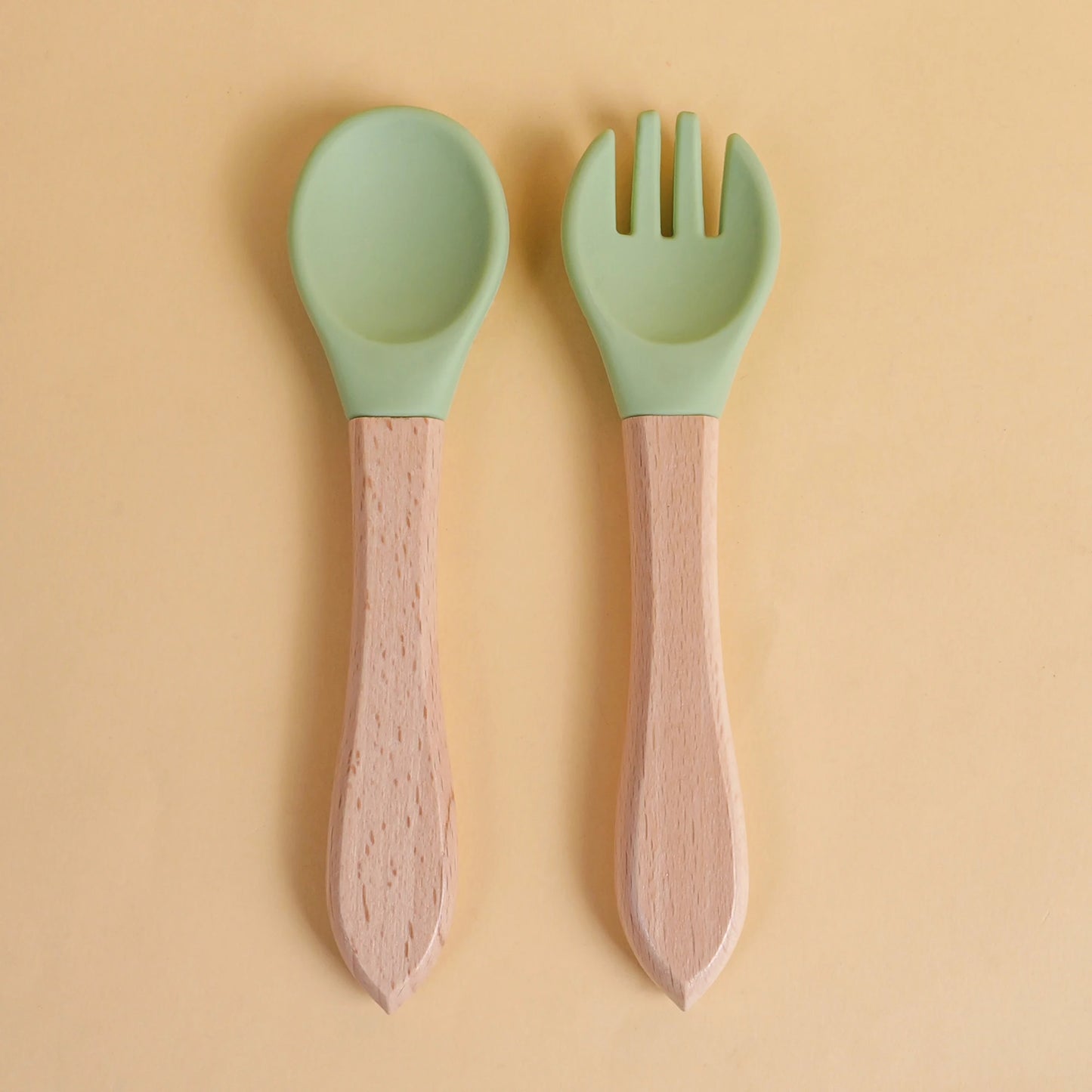 Paisley Spoon & Fork Set