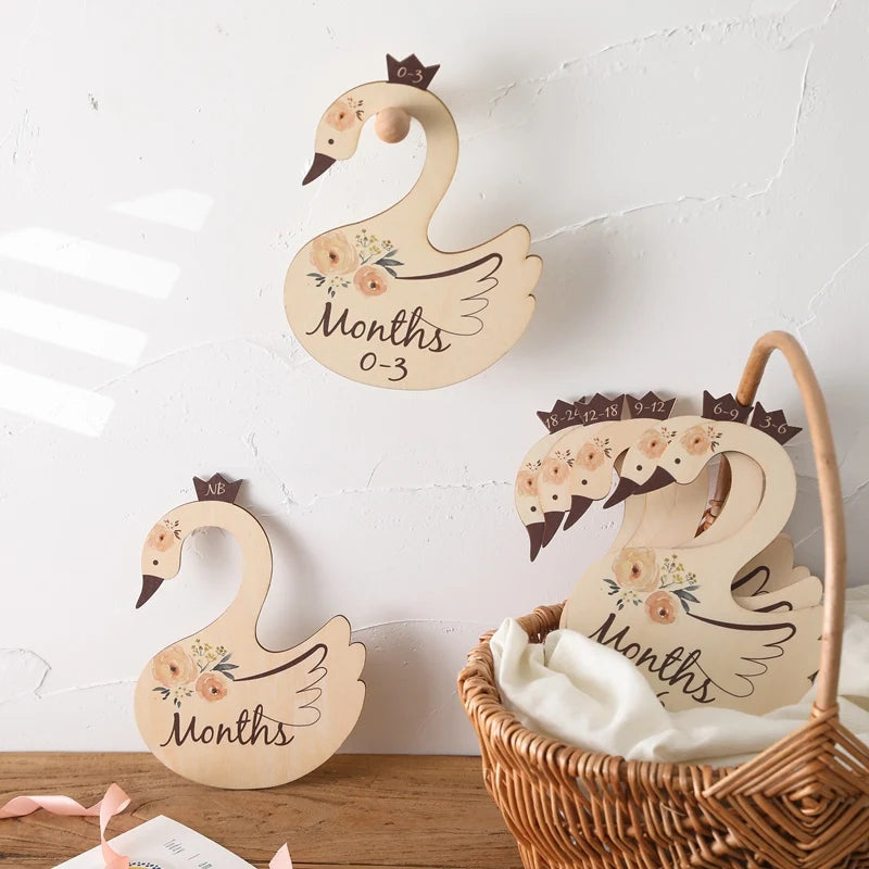 Wooden Swan Closet Dividers