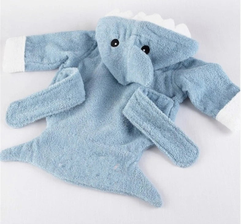 Soft Animal Cotton Bath Robe