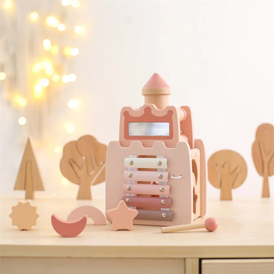 Wooden Pink Castle